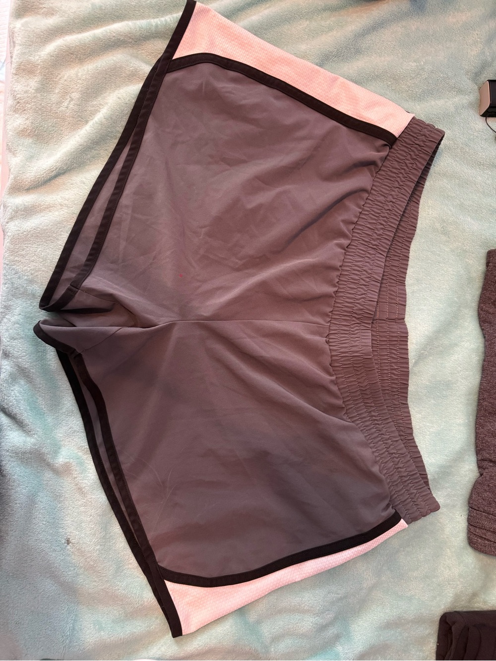 Women’s Gray and white Active Shorts